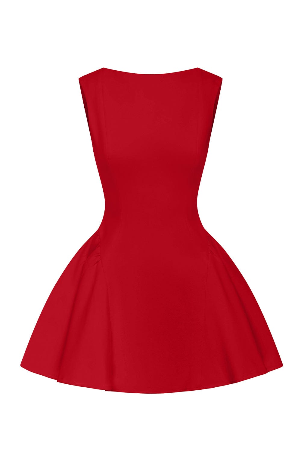 Yaramira Mini Dress in Red by Clandour, product photo 8