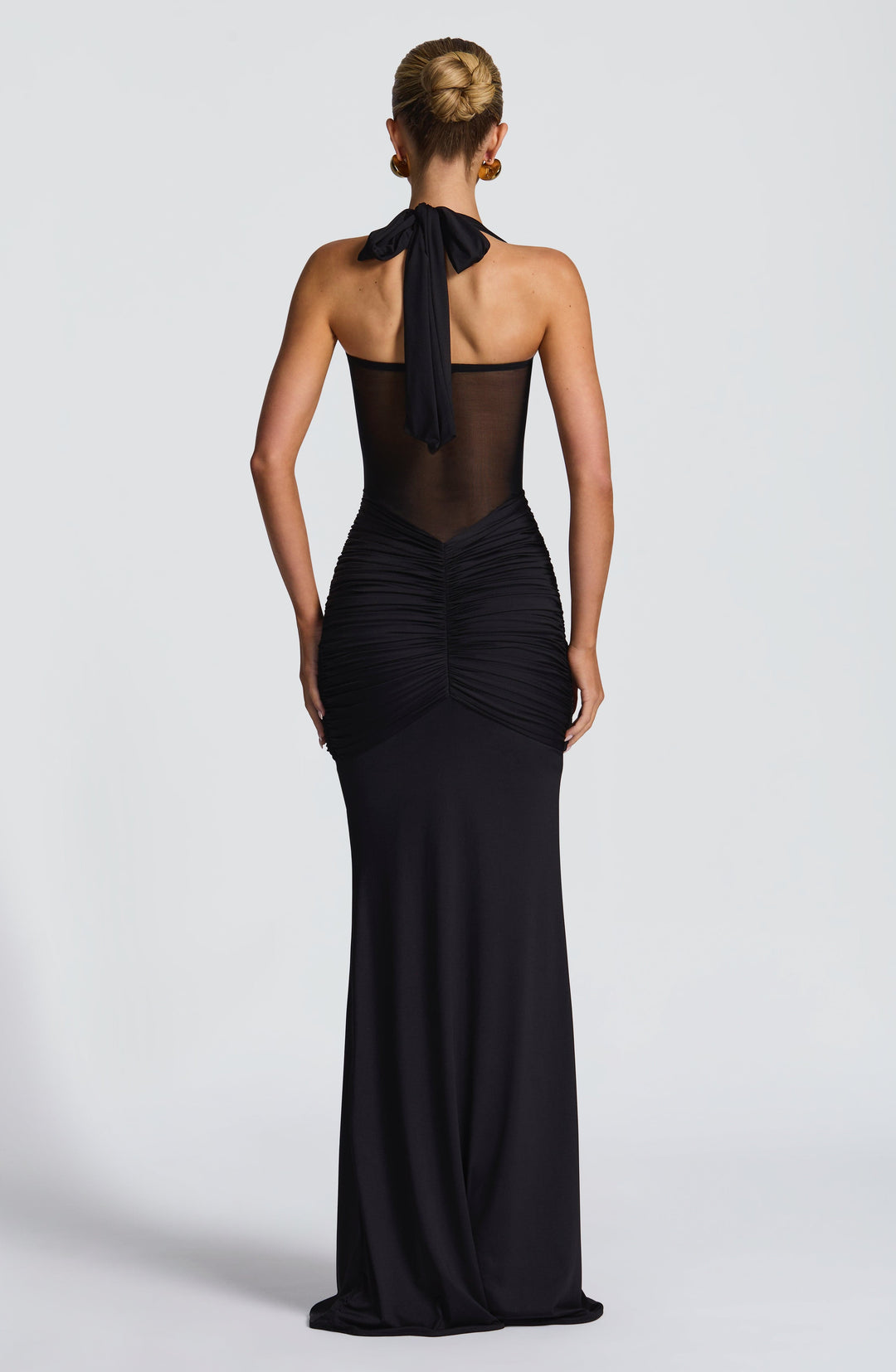 Yaraola Maxi Dress in Black by Clandour, product photo 2