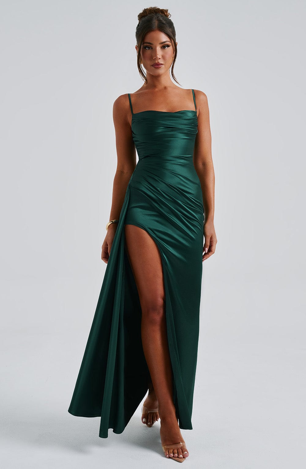 Yaraoria Maxi Dress in Emerald by Clandour, product photo 5
