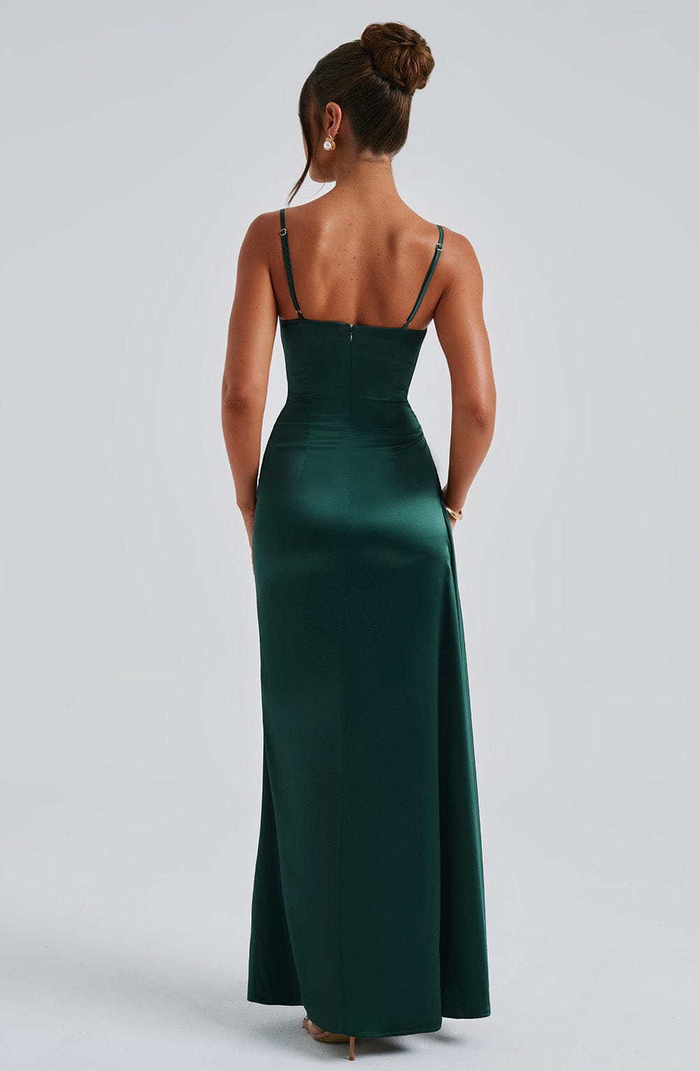 Yaraoria Maxi Dress in Emerald by Clandour, product photo 6