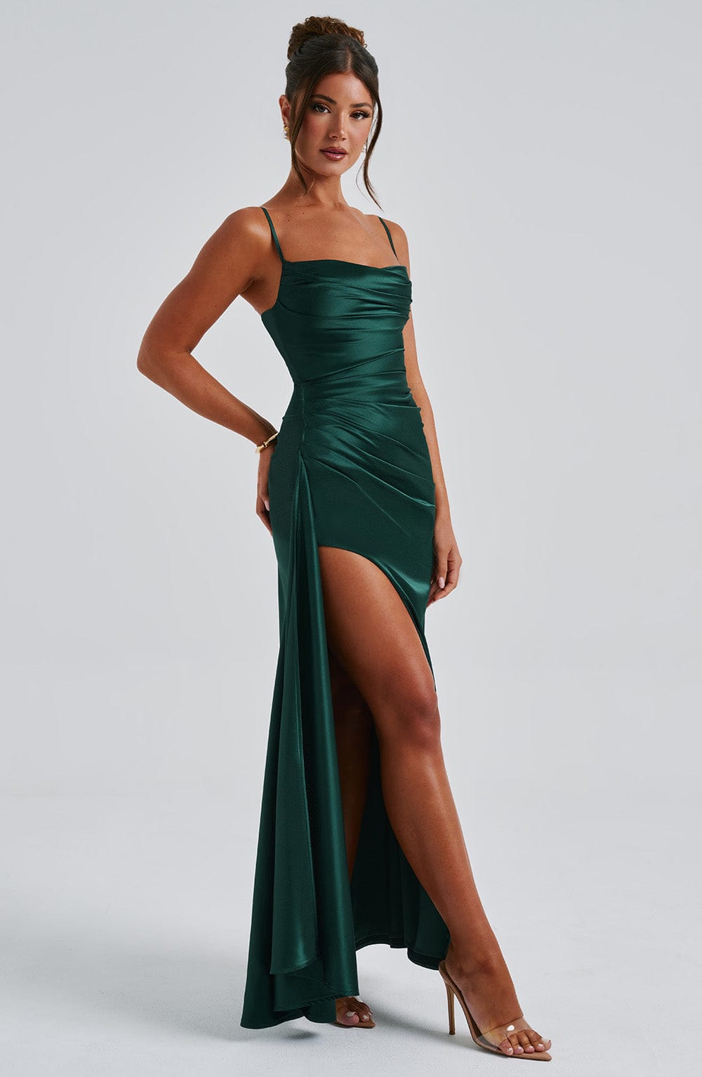 Yaraoria Maxi Dress in Emerald by Clandour, product photo 7
