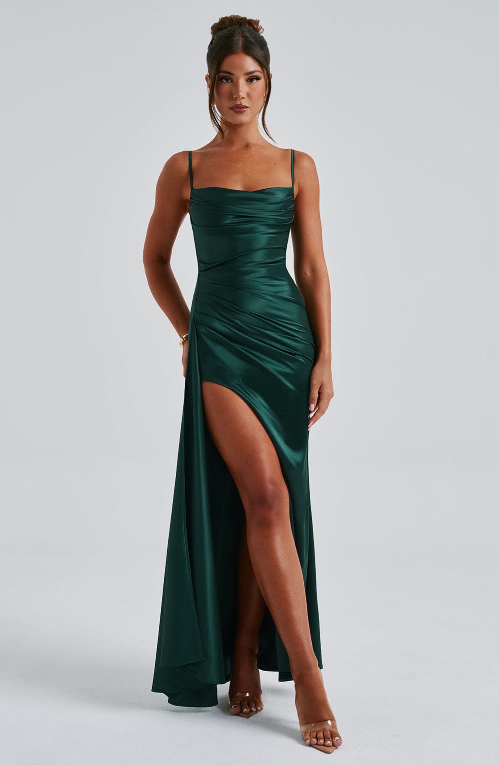Yaraoria Maxi Dress in Emerald by Clandour, product photo 9