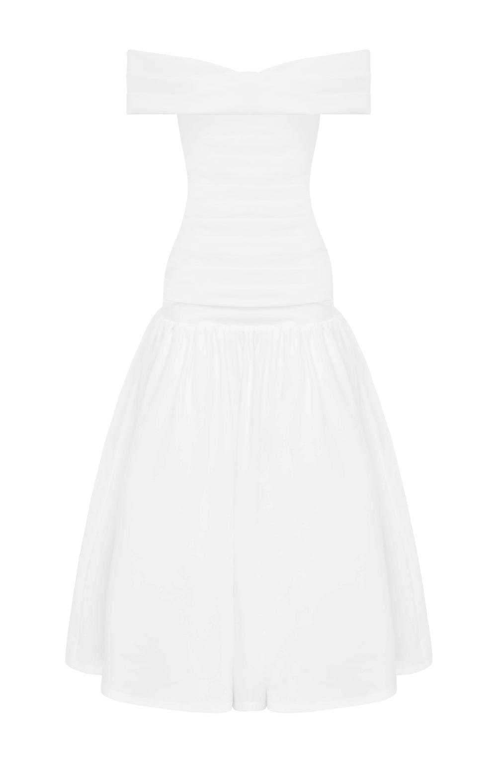 Yarari Midaxi Dress in Ivory by Clandour, product photo 10