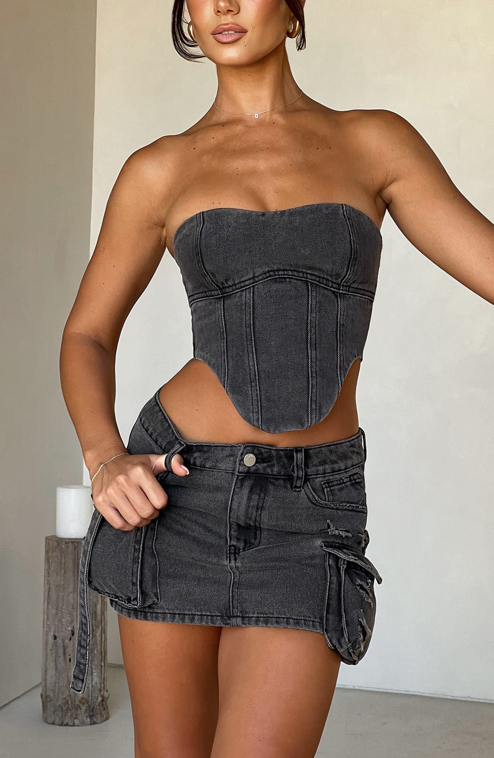 Yaravieve Corset in Black by Clandour, product photo 1