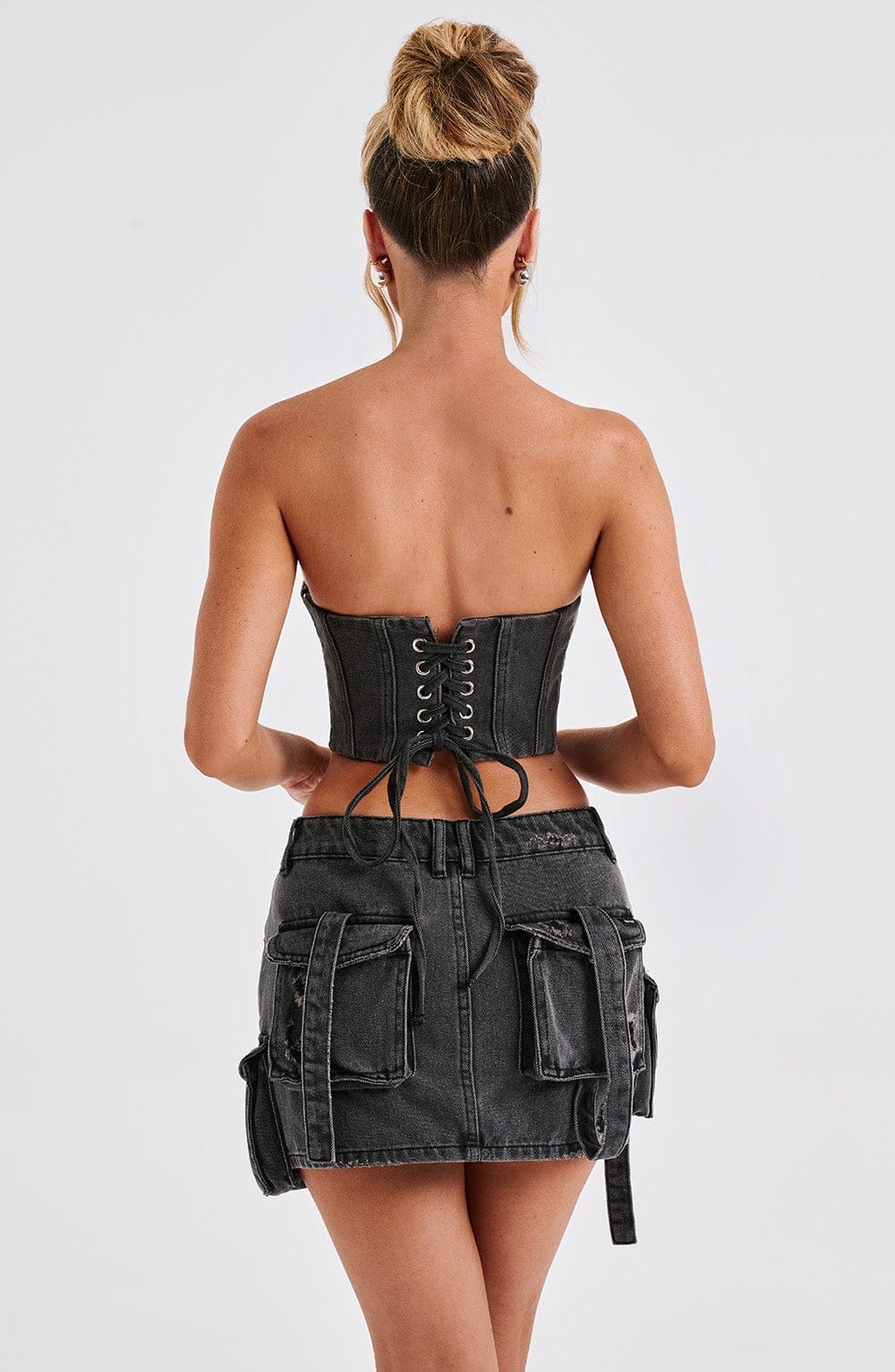 Yaravieve Corset in Black by Clandour, product photo 2