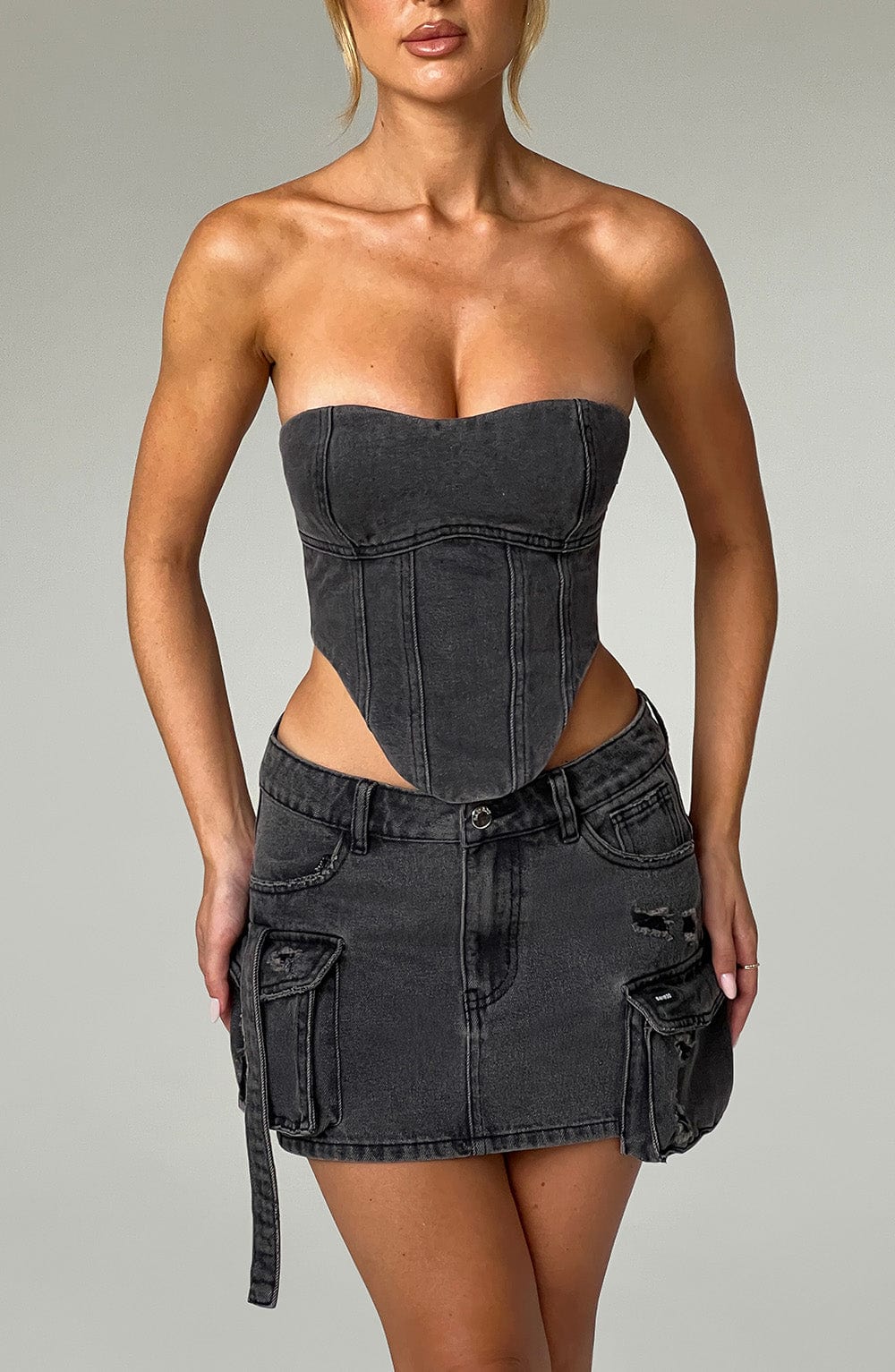 Yaravieve Corset in Black by Clandour, product photo 6