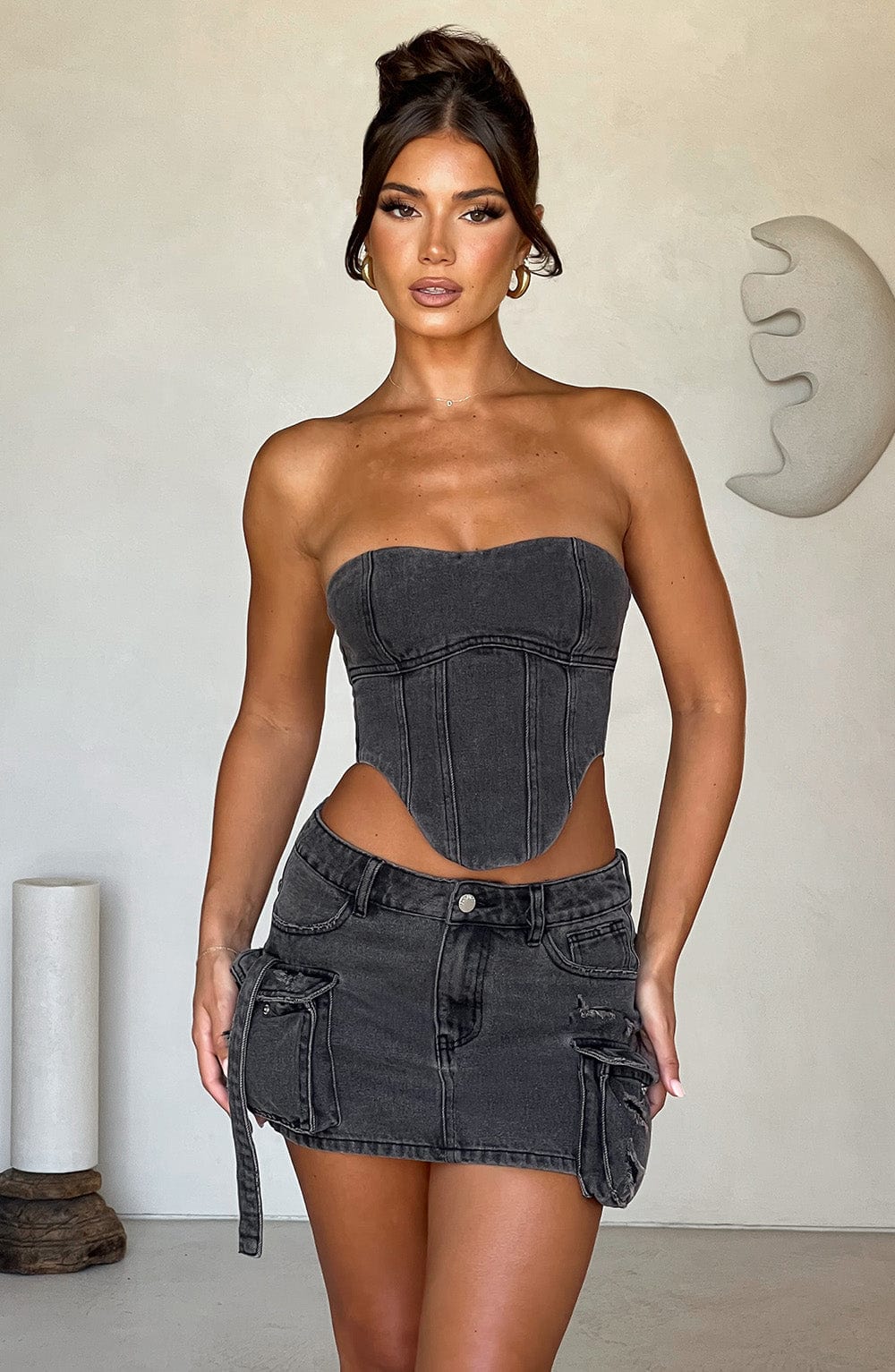 Yaravieve Corset in Black by Clandour, product photo 9