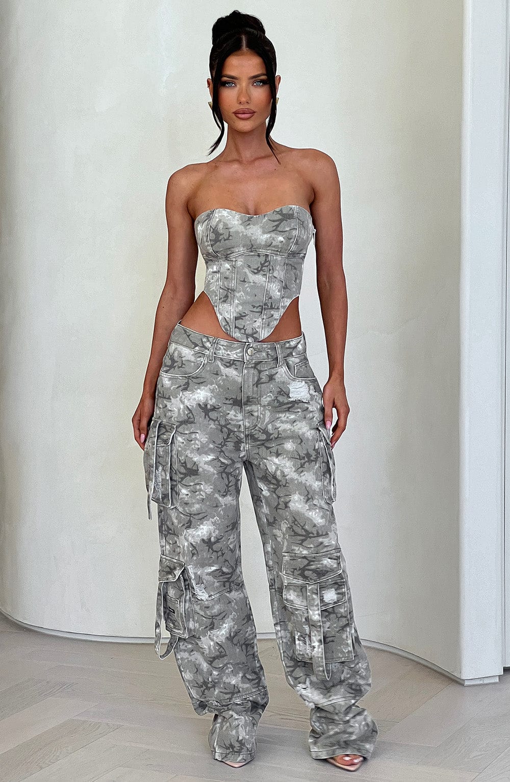 Yaravieve Corset in Camo Print by Clandour, product photo 16