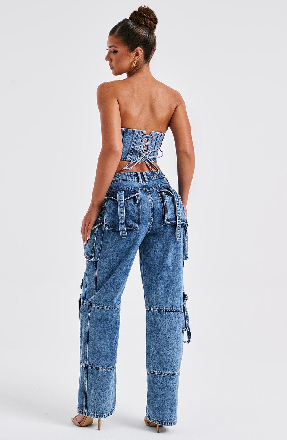 Yaravieve Corset in Dark Wash by Clandour, product photo 5