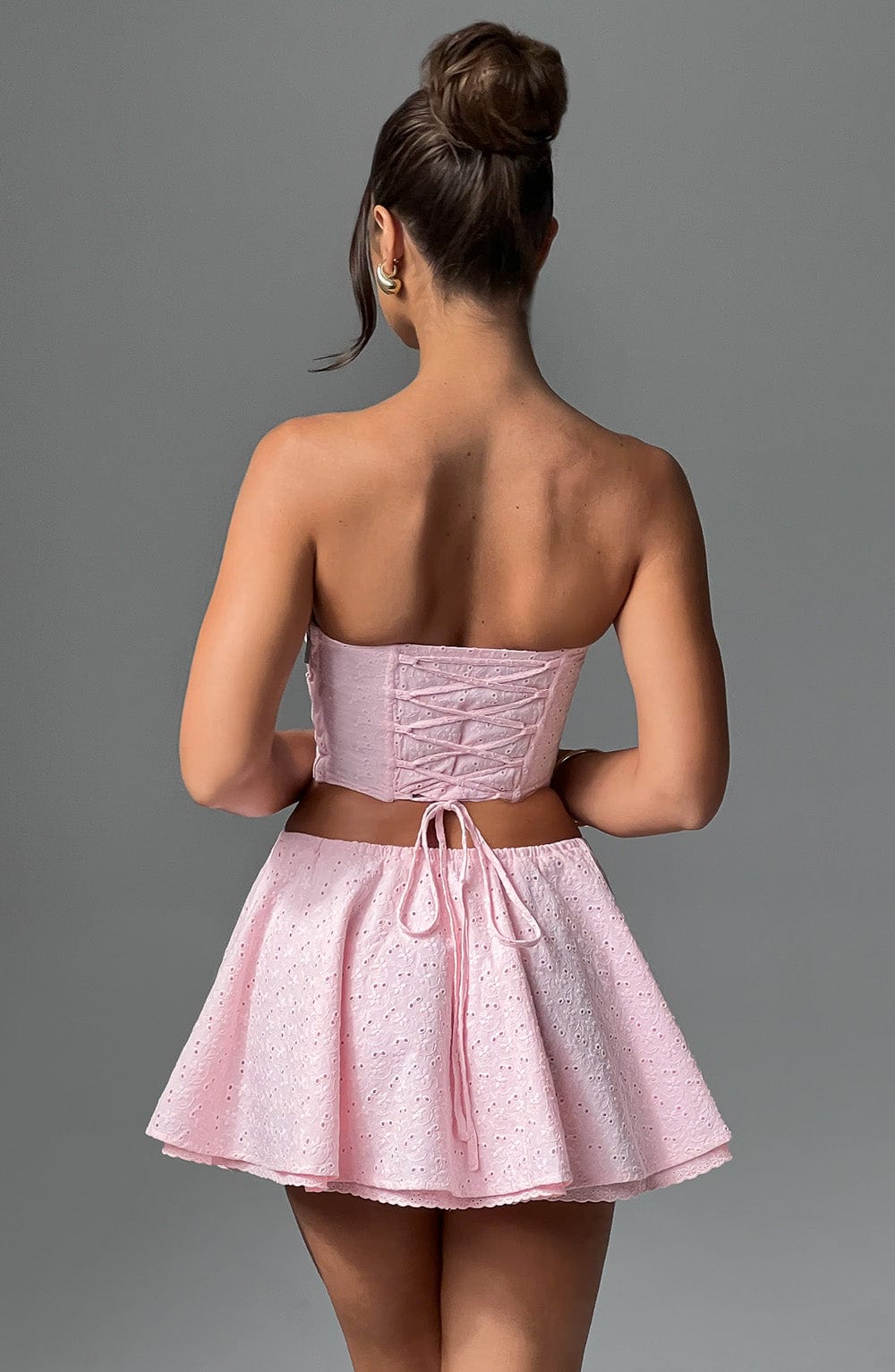 Yarayne Corset in Blush by Clandour, product photo 2