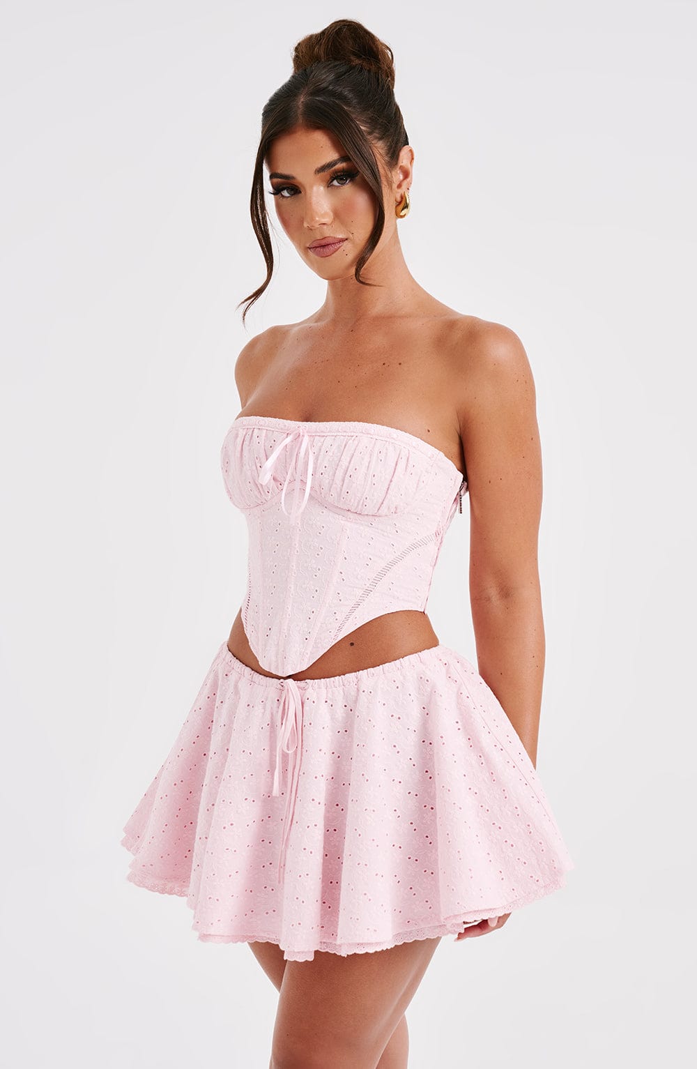 Yarayne Corset in Blush by Clandour, product photo 13