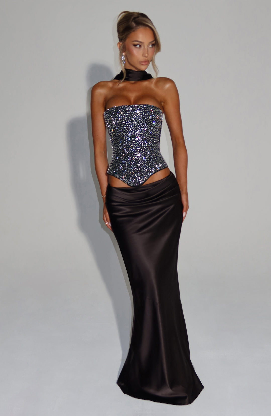 Zellaelle Corset in Black by Clandour, product photo 6