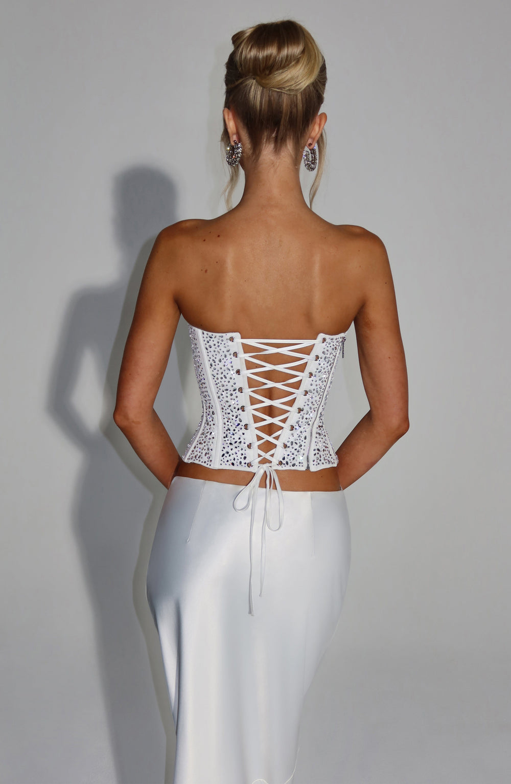Zellaelle Corset in Ivory by Clandour, product photo 2