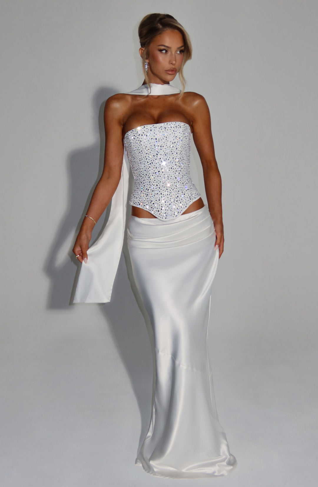 Zellaelle Corset in Ivory by Clandour, product photo 3