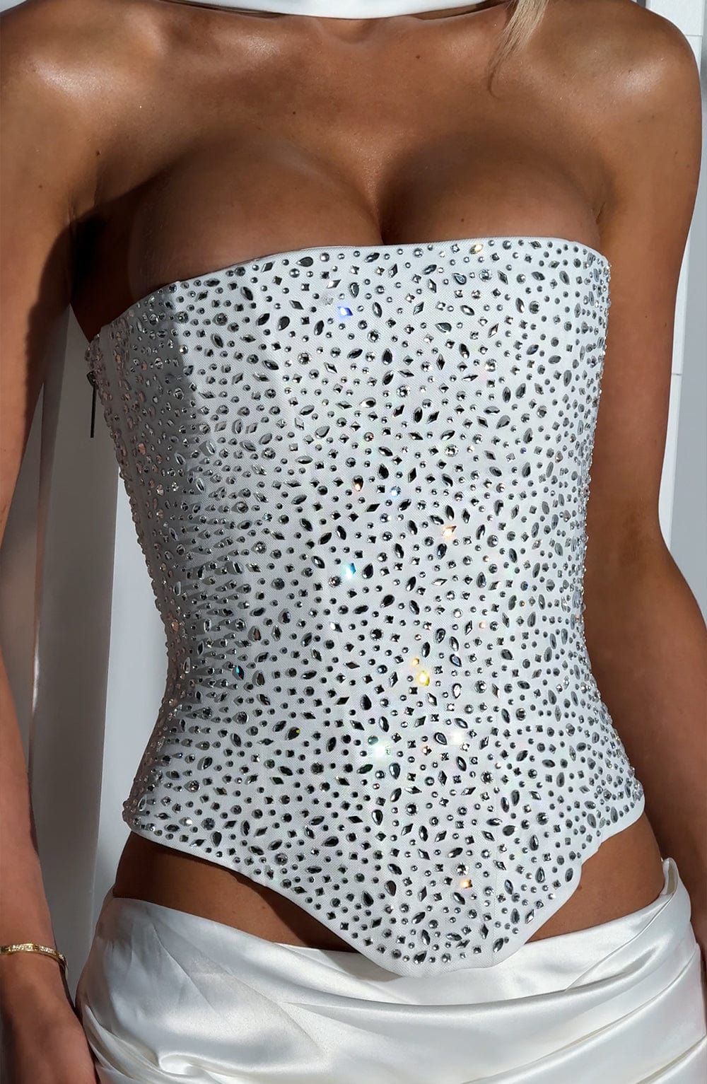 Zellaelle Corset in Ivory by Clandour, product photo 5