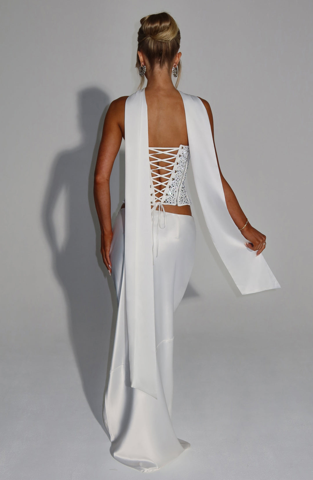 Zellaelle Corset in Ivory by Clandour, product photo 7