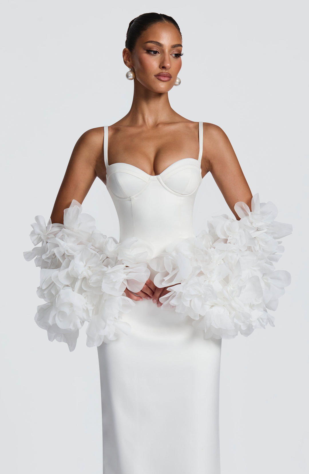 Zellaena Bolero in Ivory by Clandour, product photo 5