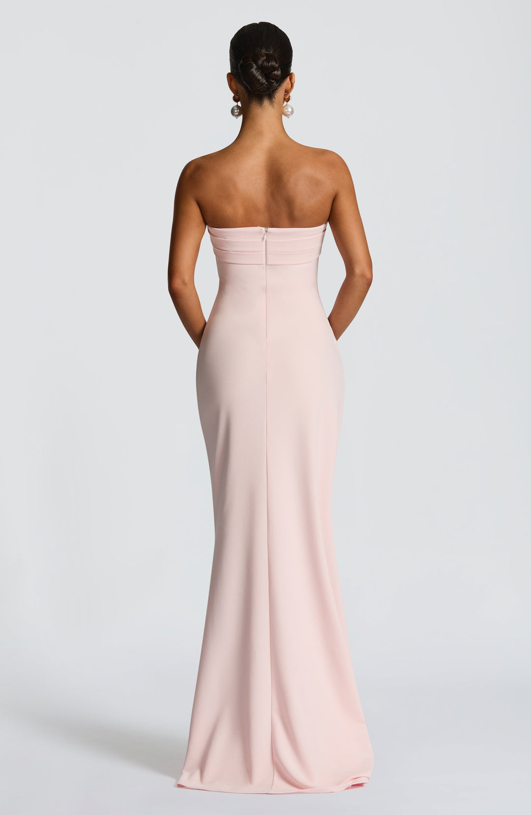 Zellaia Maxi Dress in Blush by Clandour, product photo 4