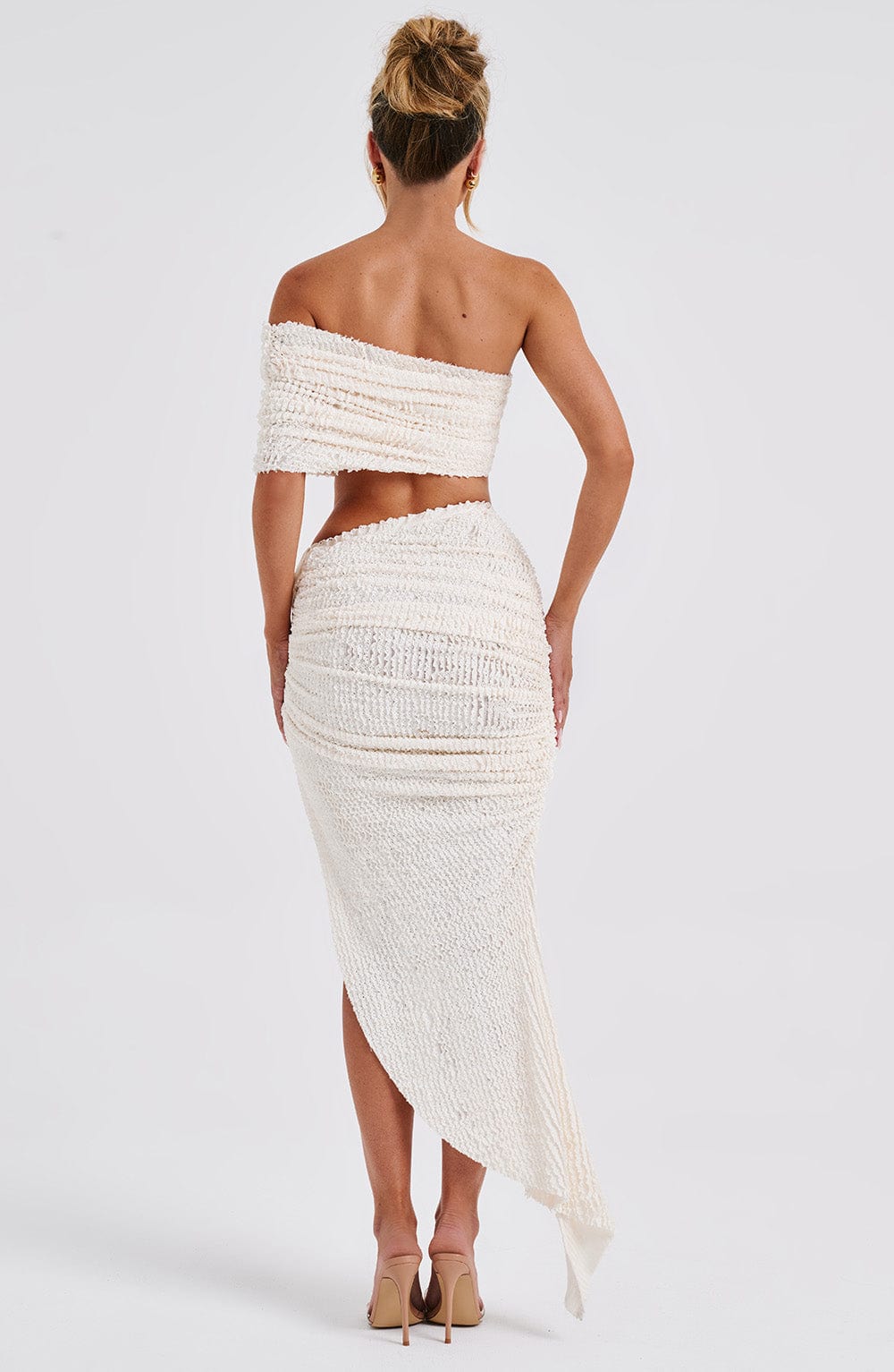 Zellanna Top in Ivory by Clandour, product photo 9