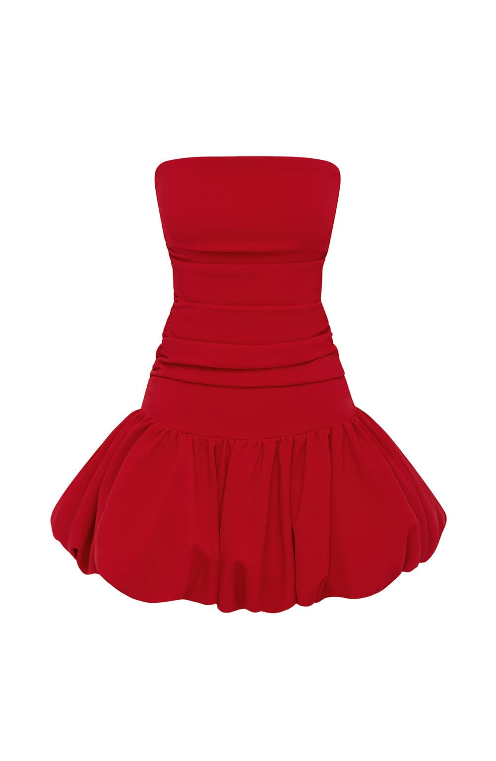 Zellara Mini Dress in Red by Clandour, product photo 11